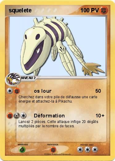 Pokemon squelete