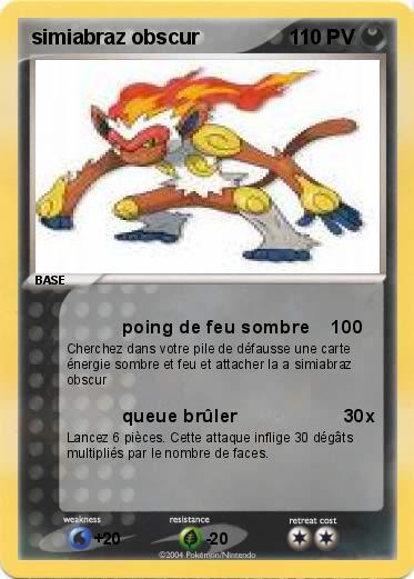 Pokemon simiabraz obscur
