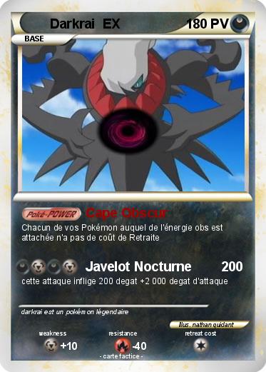 Pokemon Darkrai  EX