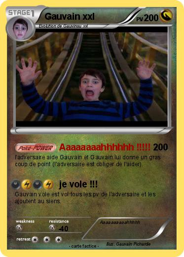 Pokemon Gauvain xxl