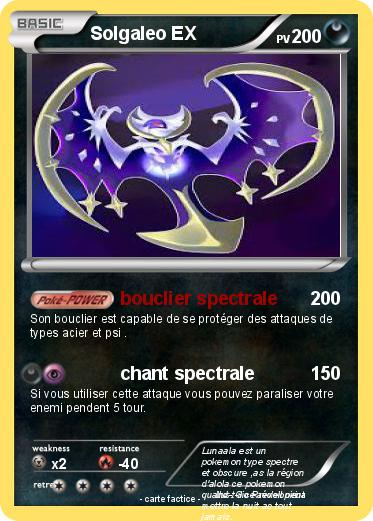 Pokemon Solgaleo EX