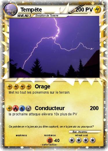 Pokemon Tempête