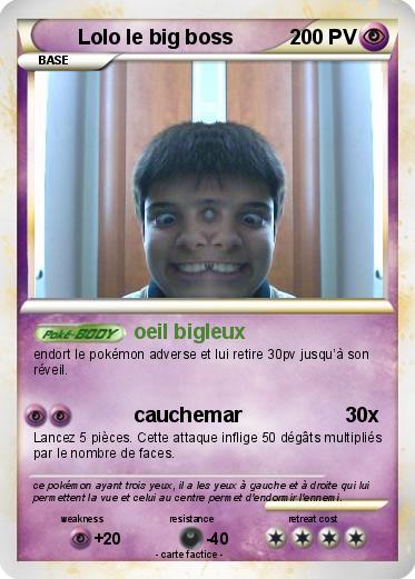 Pokemon Lolo le big boss