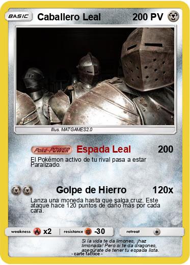 Pokemon Caballero Leal