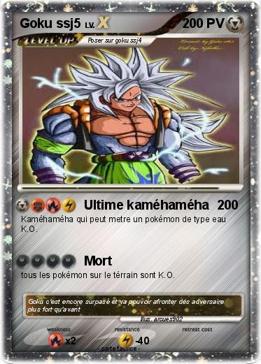 Pokemon Goku ssj5
