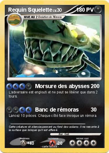 Pokemon Requin Squelette