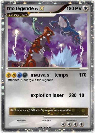Pokemon trio légende