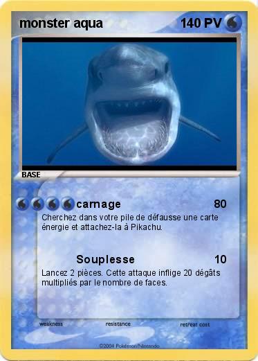Pokemon monster aqua 