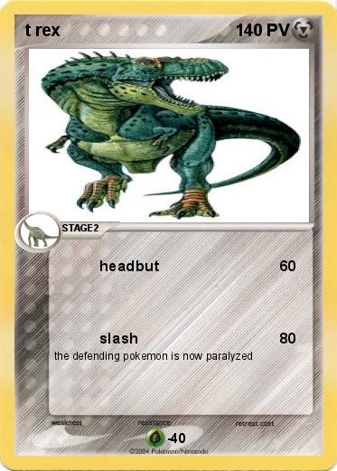 Pokemon t rex