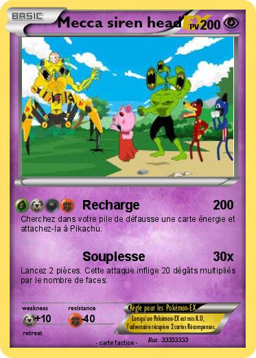 Pokemon Mecca siren head