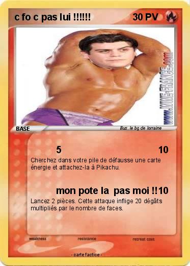 Pokemon c fo c pas lui !!!!!!