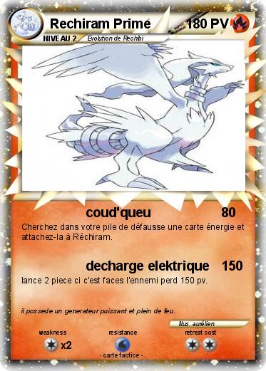 Pokemon Rechiram Prime