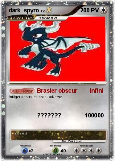 Pokemon dark  spyro