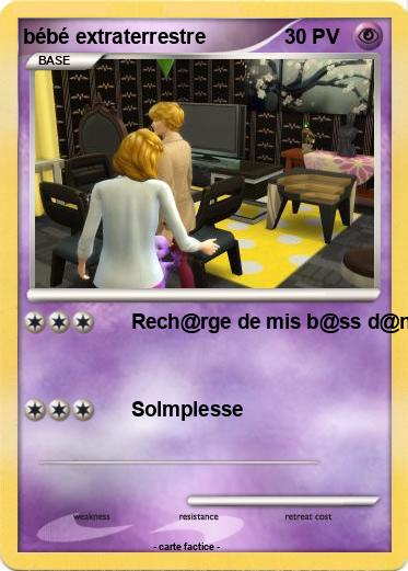 Pokemon bébé extraterrestre