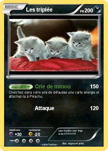 Pokemon Les triplée