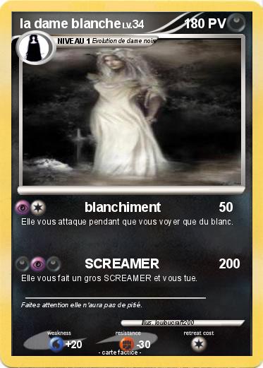 Pokemon la dame blanche