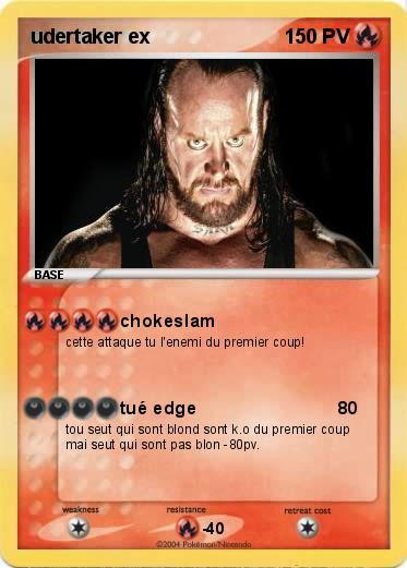 Pokemon udertaker ex