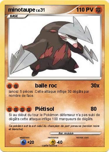 Pokemon minotaupe