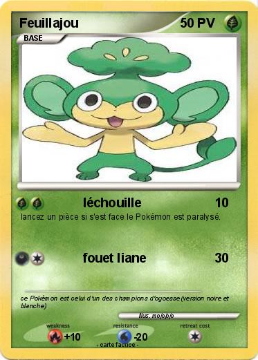 Pokemon Feuillajou