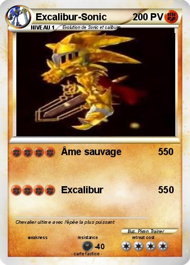 Pokemon Excalibur-Sonic