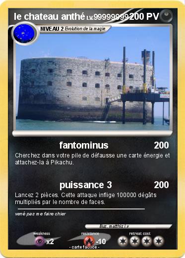Pokemon le chateau anthé