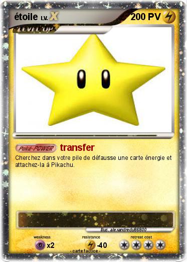Pokemon étoile