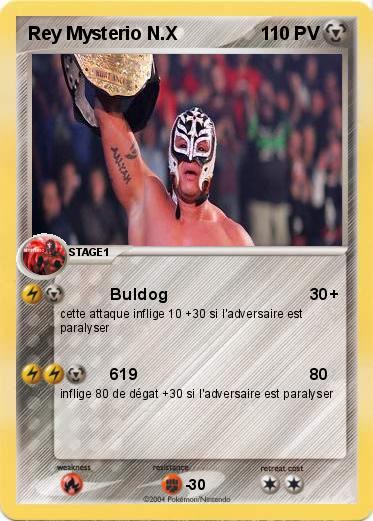 Pokemon Rey Mysterio N.X