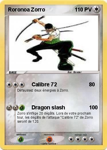 Pokemon Roronoa Zorro