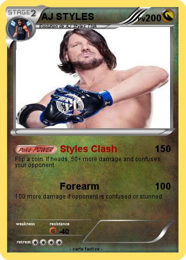 Pokemon AJ STYLES