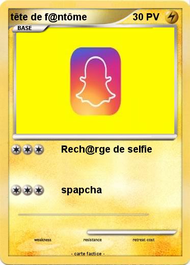 Pokemon tête de f@ntôme