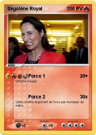 Pokemon Ségolène Royal