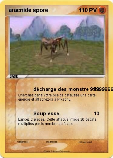 Pokemon aracnide spore