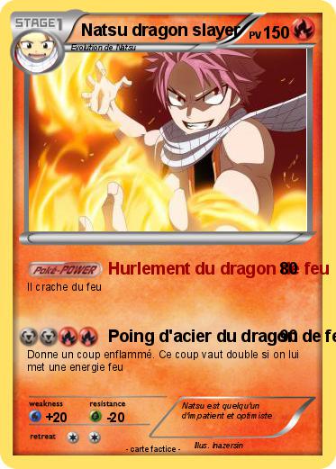 Pokemon Natsu dragon slayer