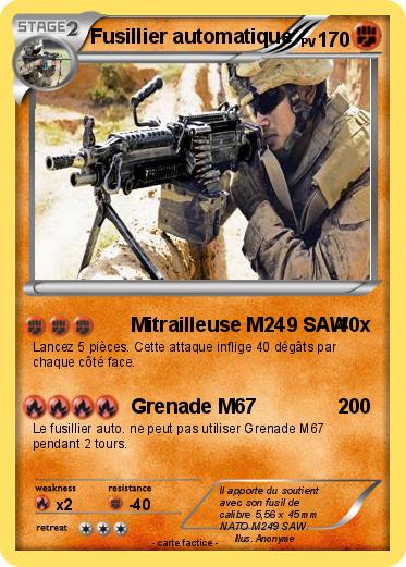 Pokemon Fusillier automatique