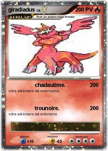 Pokemon giradiadus