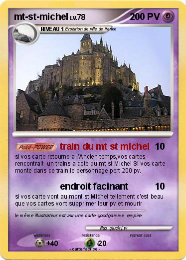 Pokemon mt-st-michel