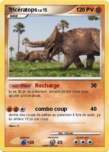 Pokemon Tricératops
