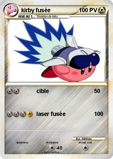 Pokemon kirby fusée