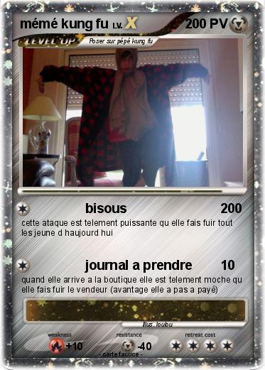 Pokemon mémé kung fu