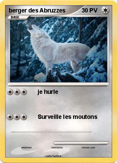 Pokemon berger des Abruzzes