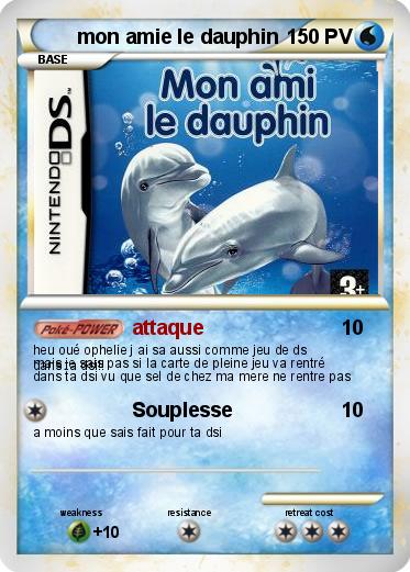 Pokemon mon amie le dauphin