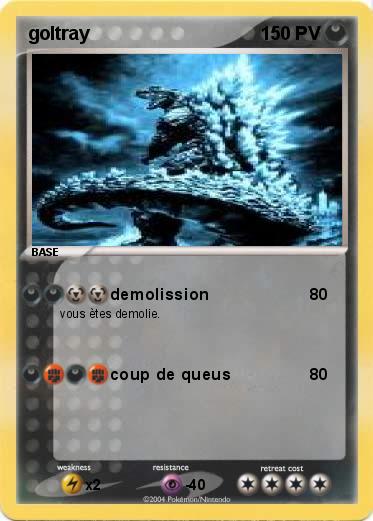 Pokemon goltray