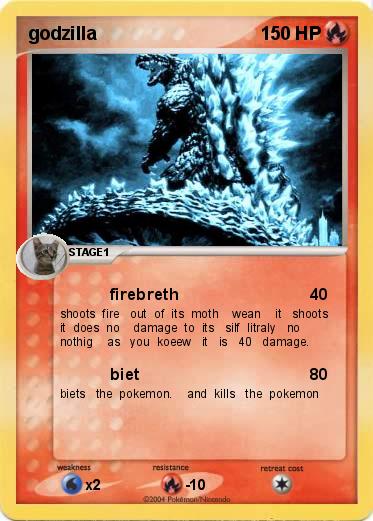 Pokemon godzilla