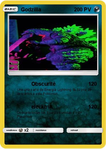 Pokemon Godzilla