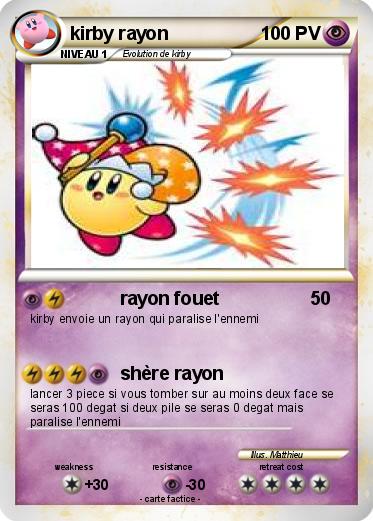 Pokemon kirby rayon