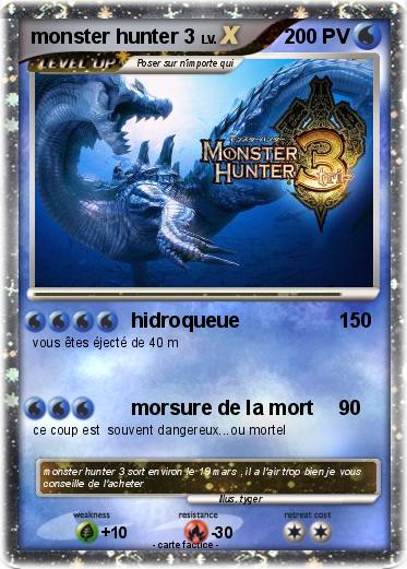 Pokemon monster hunter 3