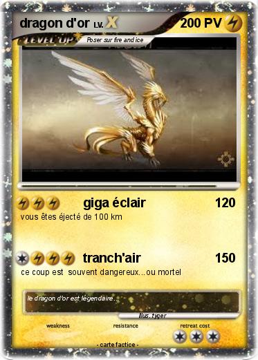 Pokemon dragon d'or