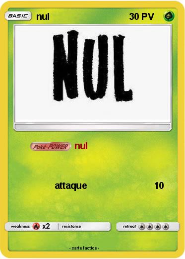 Pokemon nul