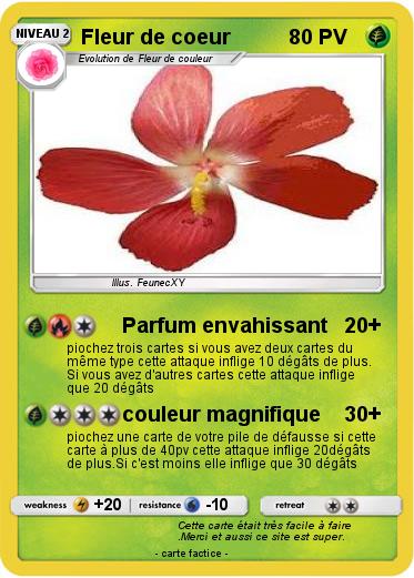 Pokemon Fleur de coeur