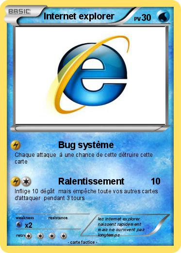 Pokemon Internet explorer